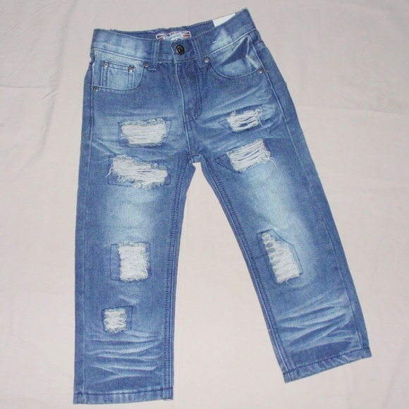 boys skinny ripped jeans